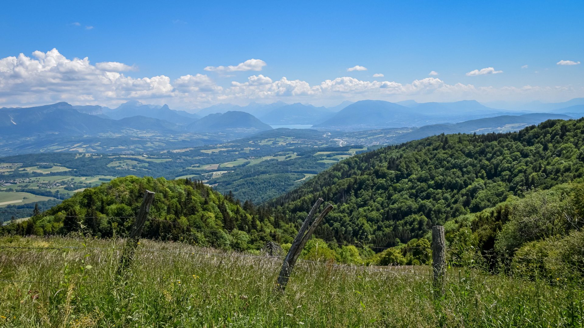 Point de vue depuis Le Salève