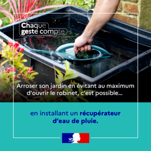 crédits : préservons notre ressource en eau - alerte sécheresse - préfète de la Haute-Savoie