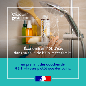 crédits : préservons notre ressource en eau - alerte sécheresse - préfète de la Haute-Savoie