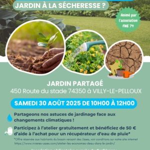 2025 08 30 Atelier économies D'eau Villy Le Pelloux