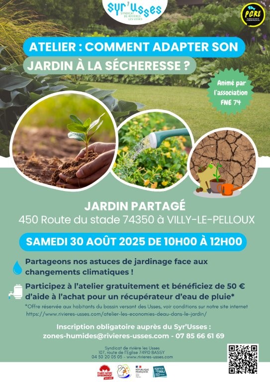 2025 08 30 Atelier économies D'eau Villy Le Pelloux