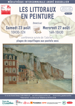 Regard sur : Les Littoraux En Peinture - Micro Folie Pays de Cruseilles