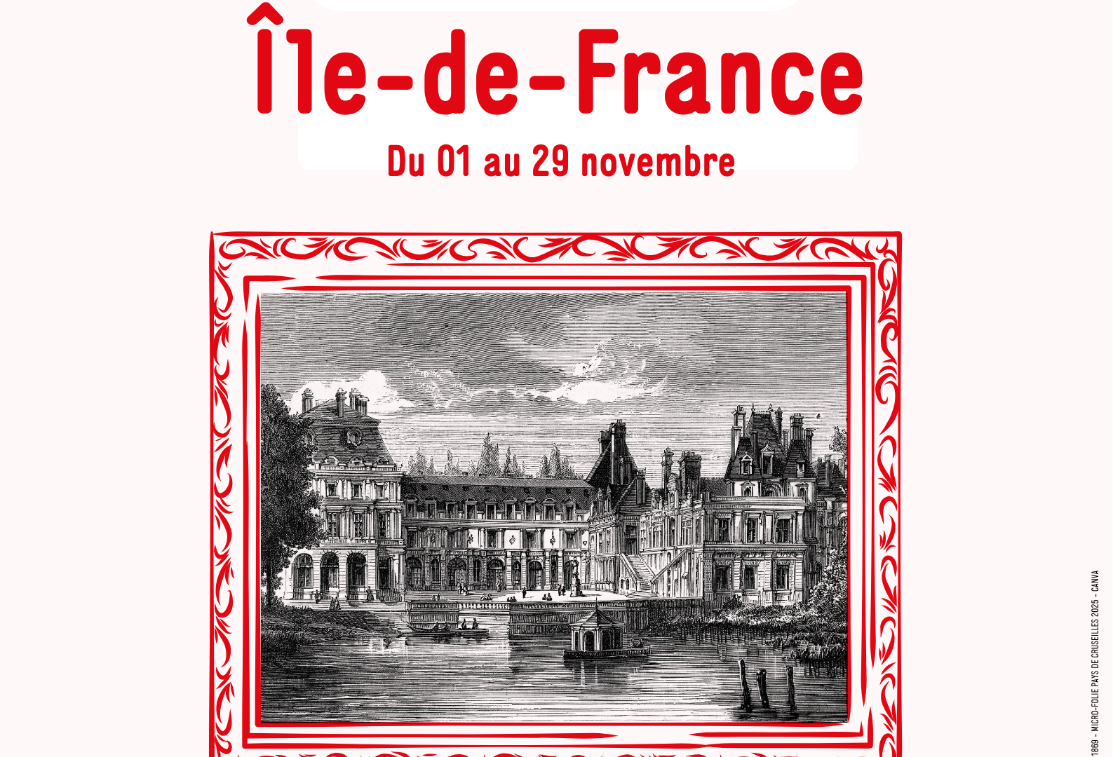 Collection du mois de Novembre : Ile De France Micro Folie Pays de Cruseilles