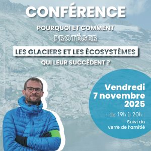 Conférence à la Médiathèque André Dussollier Cruseilles avec un Glaciologue