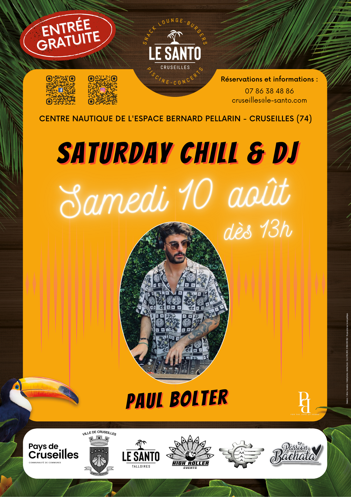 Saturday chill & DJ
