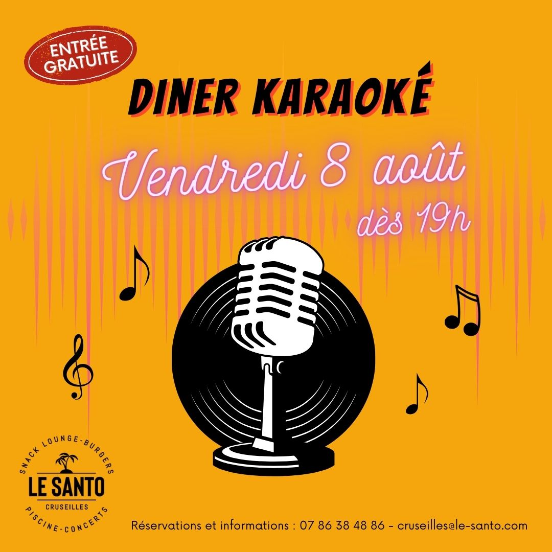 Dîner Karaoké