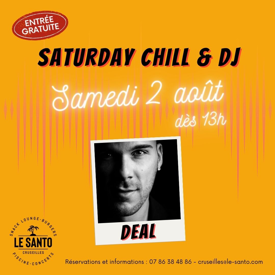 Saturday chill & Dj